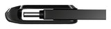 SanDisk Ultra Dual Drive USB flash drive 128 GB USB Type-A / USB Type-C 3.2 Gen 1 (3.1 Gen 1) Black, Silver