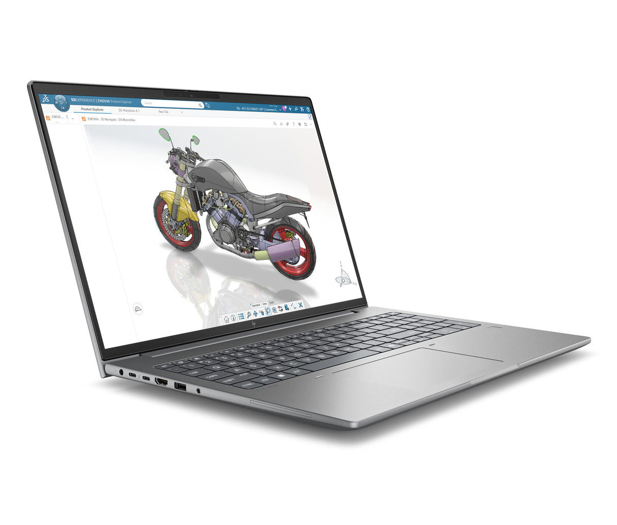 HP ZBook X G2i 16 inch Mobile Workstation PC Wolf Pro Security Edition - Data Science Copilot+ PC Intel Core Ultra 7 356H 40.6 cm (16") WUXGA 32 GB DDR5-SDRAM 1 TB SSD Wi-Fi 7 (802.11be) Windows 11 Pro AI Workstation, AI PC Silver