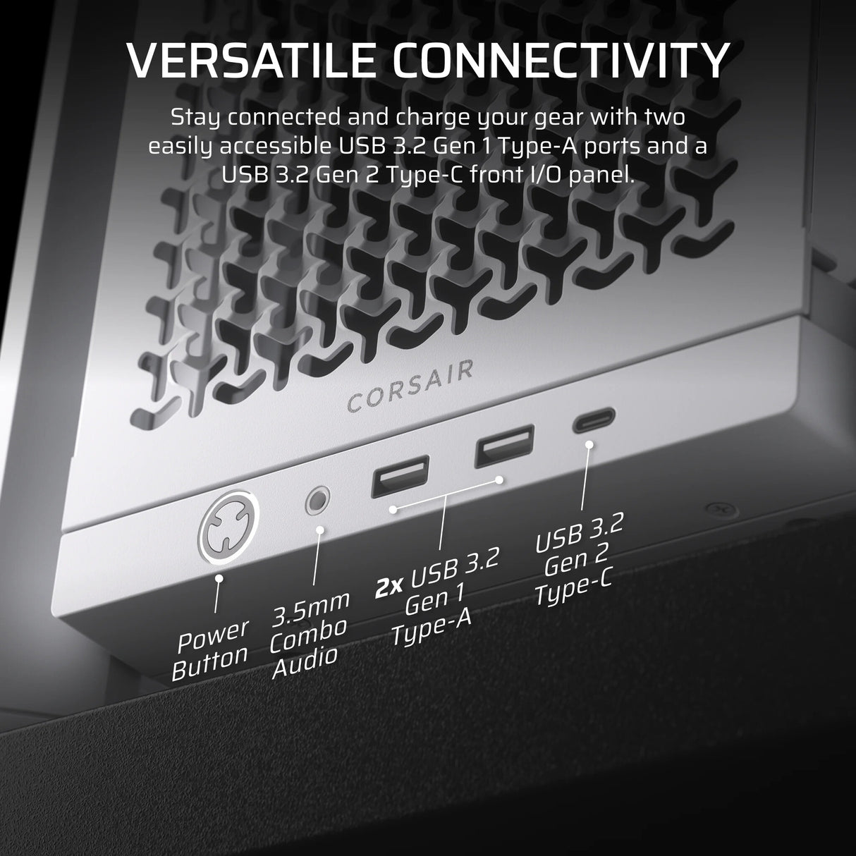 Corsair FRAME 4000D Midi Tower White