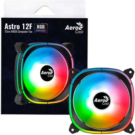 Aerocool Astro 12 FRGB LED Fan - 120mm