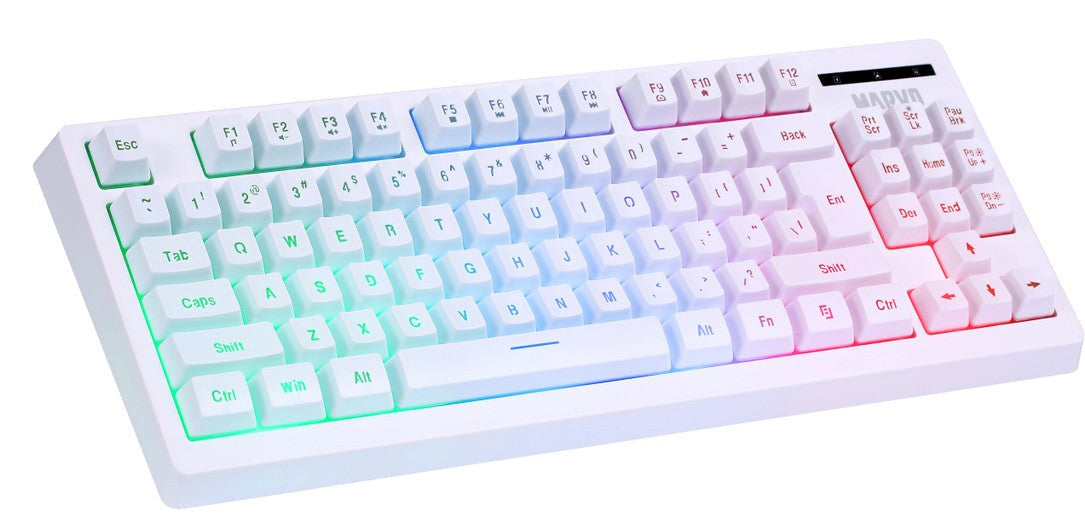 Marvo CM310-WH keyboard Mouse included Gaming USB QWERTY English White