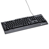 connektgear KB235 USB Standard UK Layout Keyboard & 3 Button Optical Mouse - Black