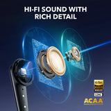 Anker Liberty 4 Pro Headset True Wireless Stereo (TWS) In-ear Calls/Music/Sport/Everyday USB Type-C Bluetooth White