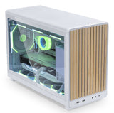 Lian Li A3-mATX Micro Tower White, Wood