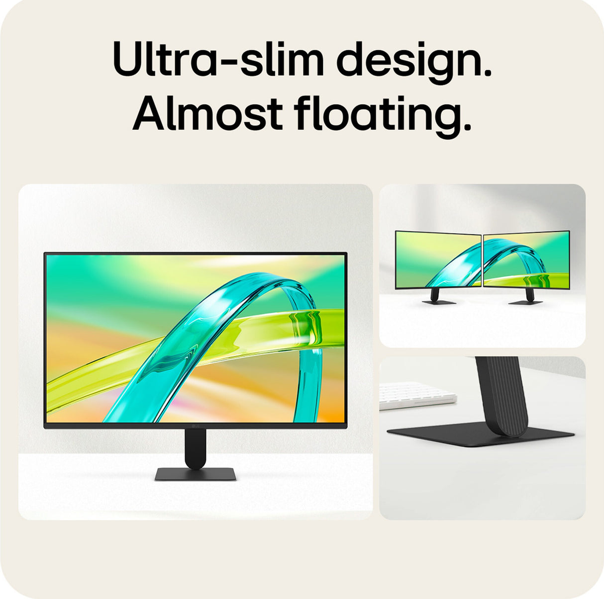 LG Monitor U4 24U411B-B 24-inch IPS Full HD 144Hz Monitor