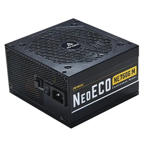 Antec 750W NeoECO Gold PSU Fully Modular Fluid Dynamic Fan