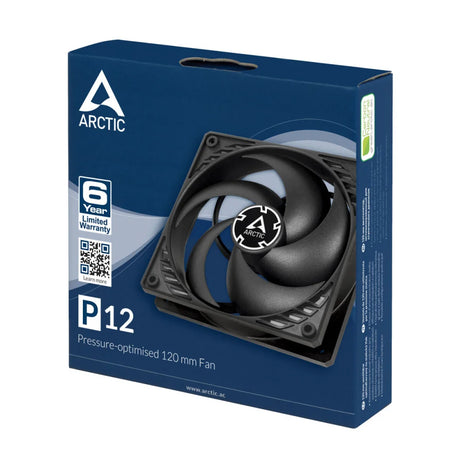 ARCTIC P12 - Pressure-optimised 120 mm Fan - Computer