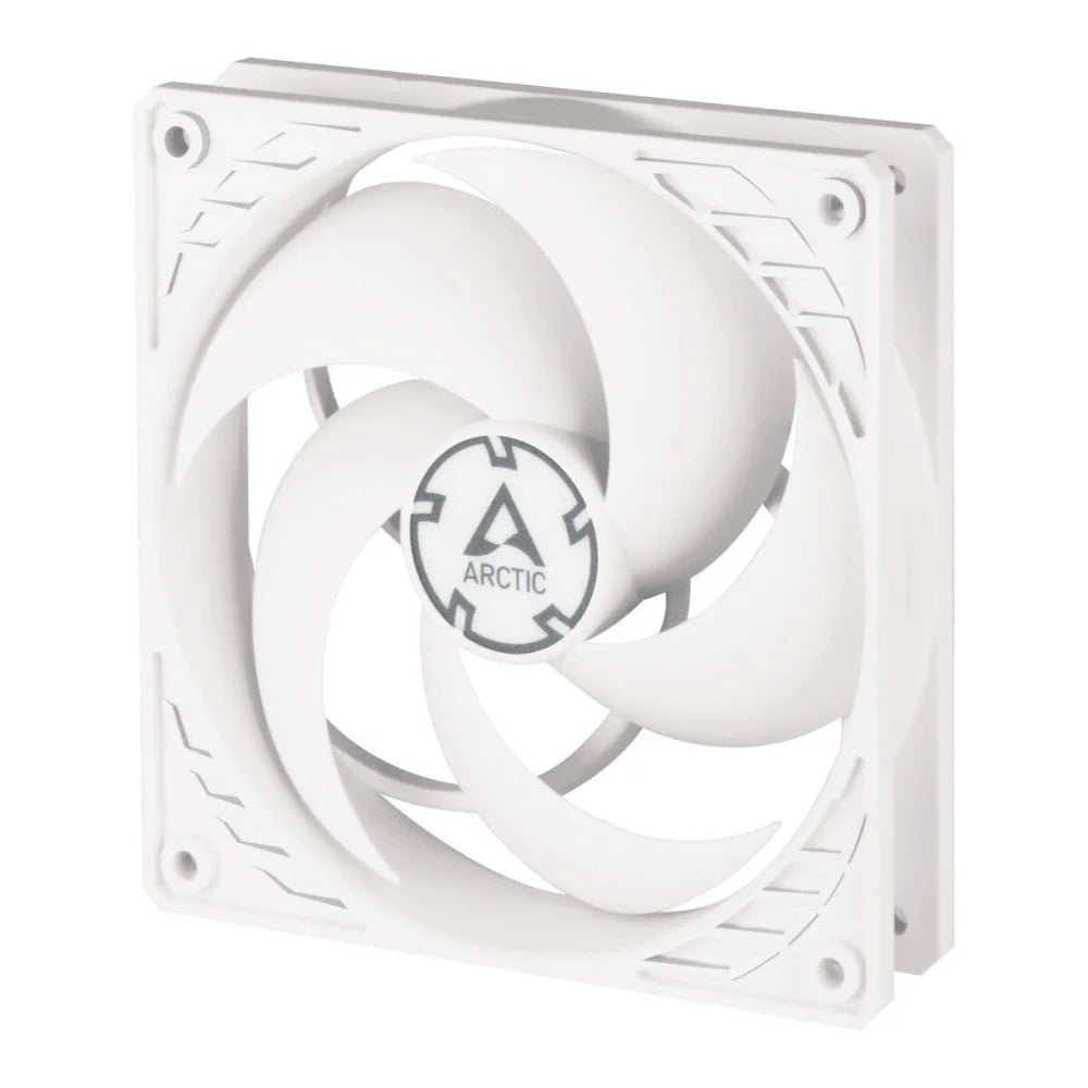 ARCTIC P12 PWM PST (White/White) Pressure-optimised 120 mm