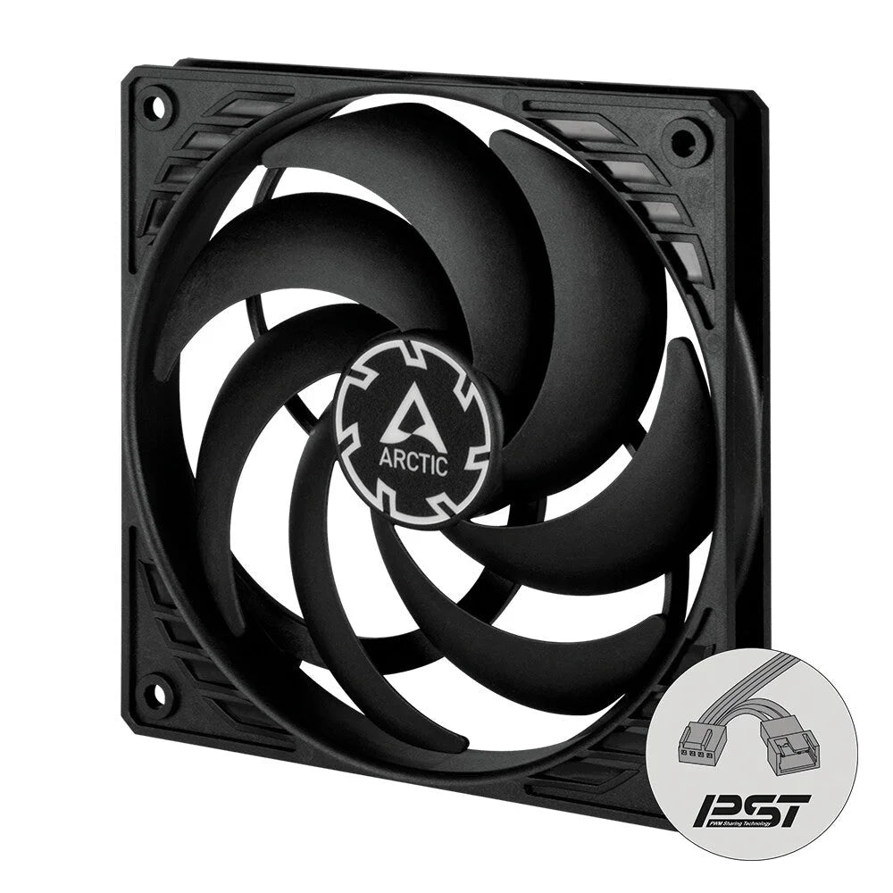 ARCTIC P12 Slim PWM PST Pressure-optimised 120 mm PWM Fan