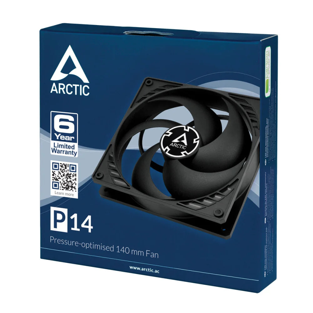 ARCTIC P14 – Pressure-optimised 140 mm Fan - Computer