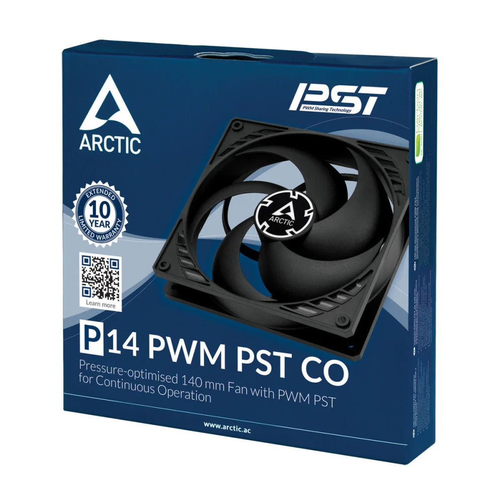 ARCTIC P14 PWM PST CO Pressure-optimised 140 mm Fan