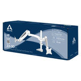 ARCTIC Z2-3D Gen 3 Desk Mount Gas Spring Dual Monitor Arm