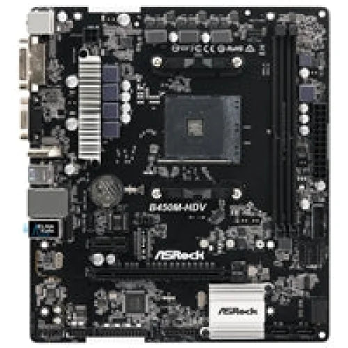 ASRock B450M-HDV R4.0 Super Alloy AMD AM4 Socket