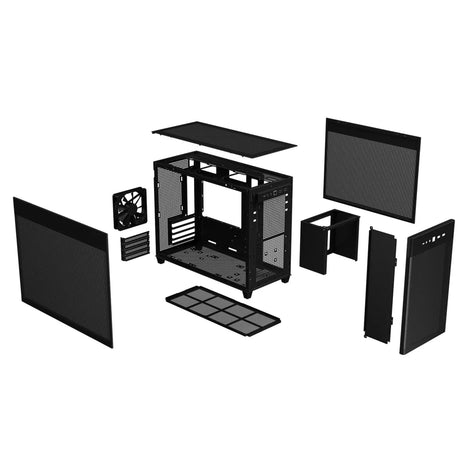 ASUS AP201 PRIME CASE TG Mini Tower Black - Computer Cases