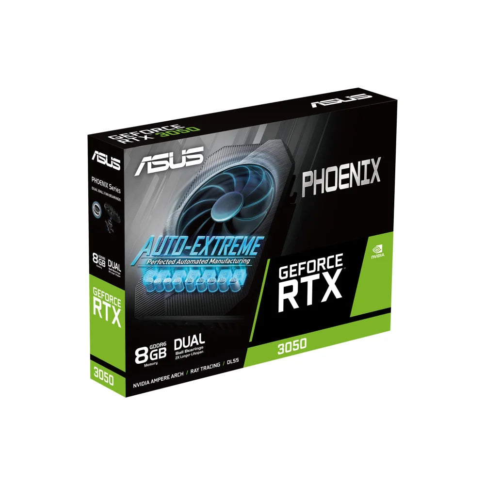 ASUS Phoenix PH-RTX3050-8G-V2 NVIDIA GeForce RTX 3050 8 GB