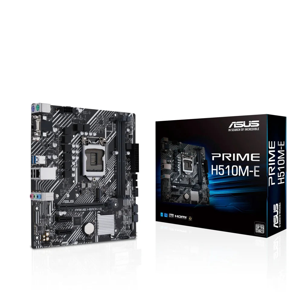 ASUS PRIME H510M-E Intel H510 LGA 1200 (Socket H5) micro