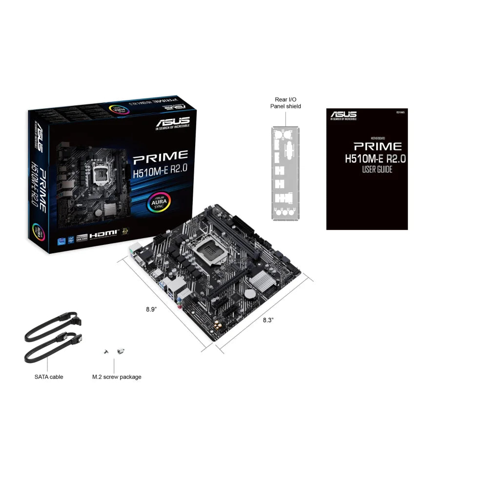 ASUS PRIME H510M-E R2.0 Intel H470 LGA 1200 (Socket H5)