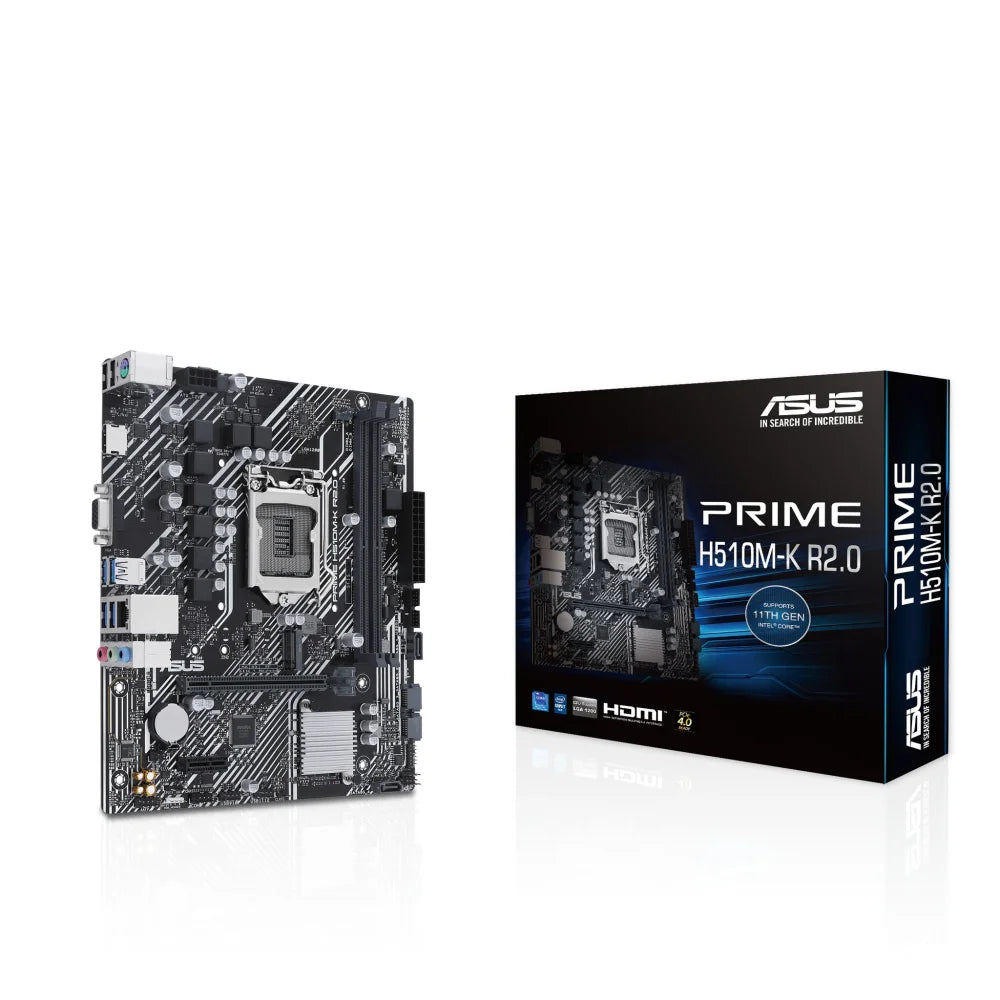 ASUS PRIME H510M-K R2.0 Intel H510 LGA 1200 (Socket H5)