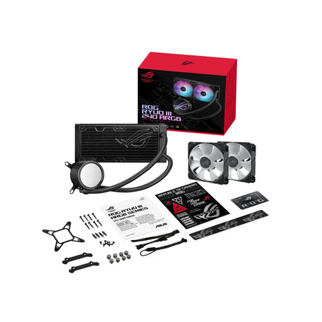 ASUS ROG Ryuo III 240 ARGB Processor Liquid cooling kit 12