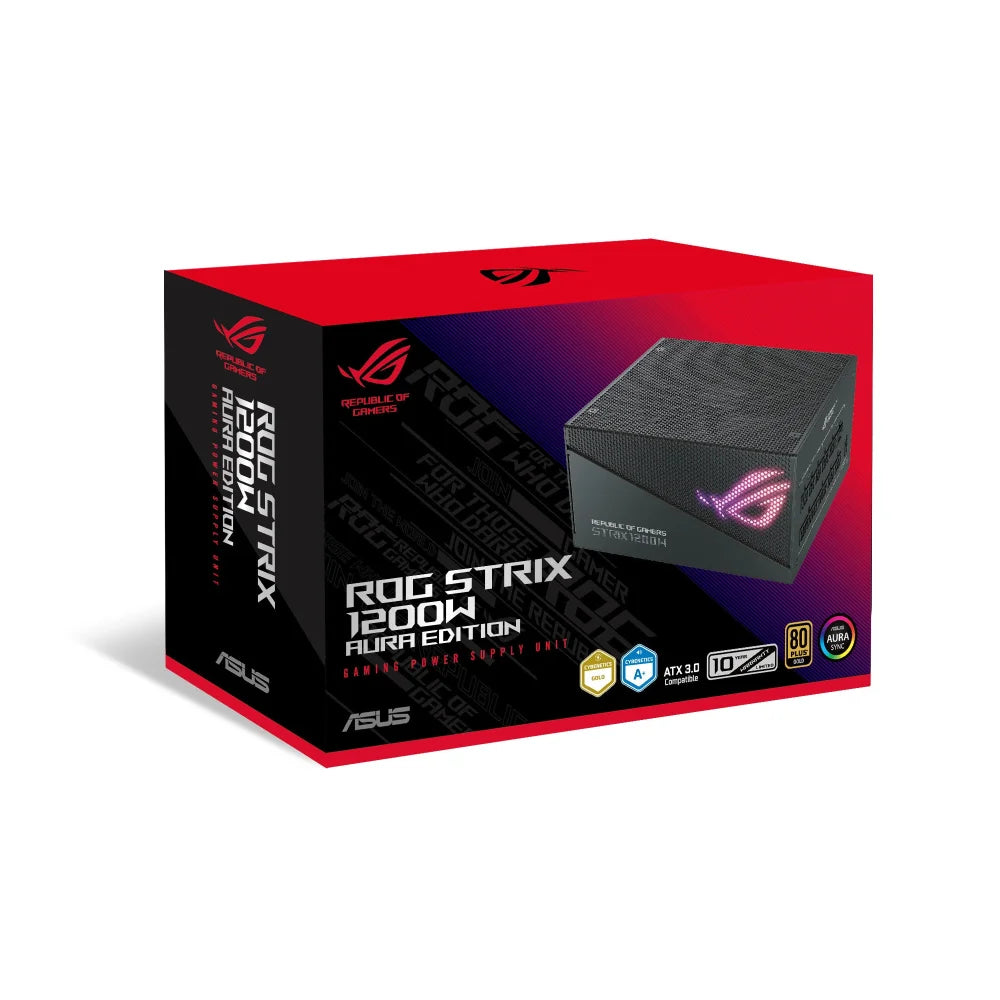 ASUS ROG STRIX 1200W Gold Aura Edition power supply unit 20