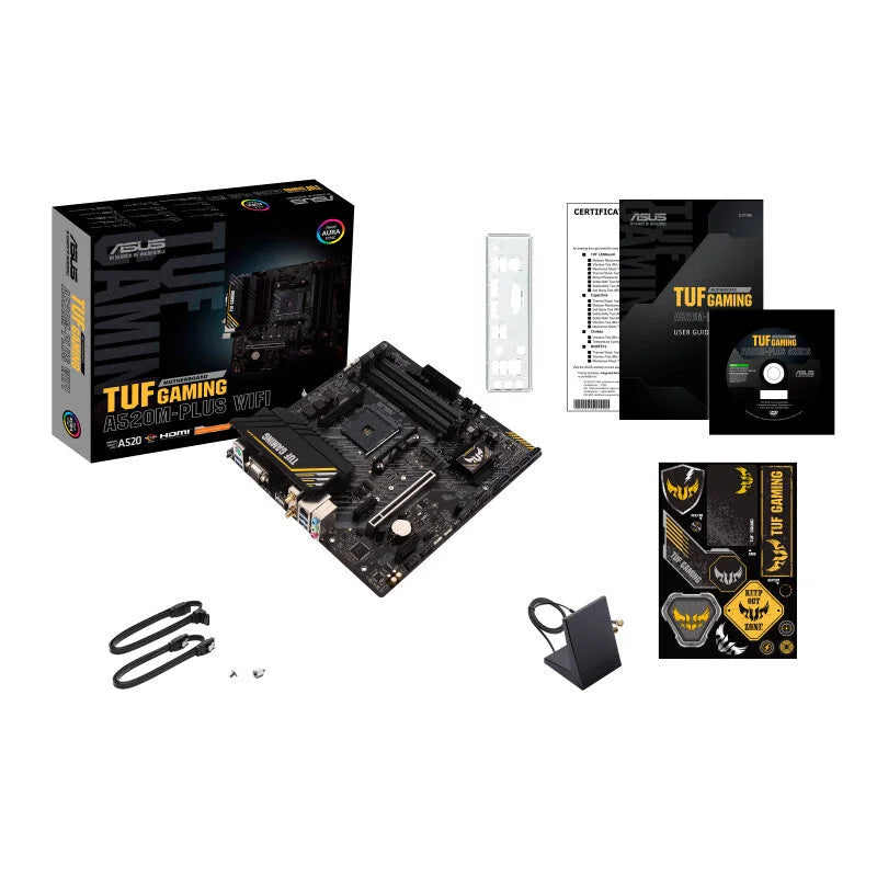 ASUS TUF GAMING A520M-PLUS WIFI AMD A520 Socket AM4 micro