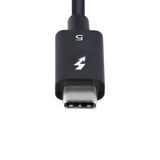 StarTech.com 3ft (1m) Thunderbolt 5 Cable, 80Gbps/Up to 120Gbps, 240W PD, 8K 60Hz, Certified Thunderbolt Cable - Compatible w/Thunderbolt 4/USB4/USB-C