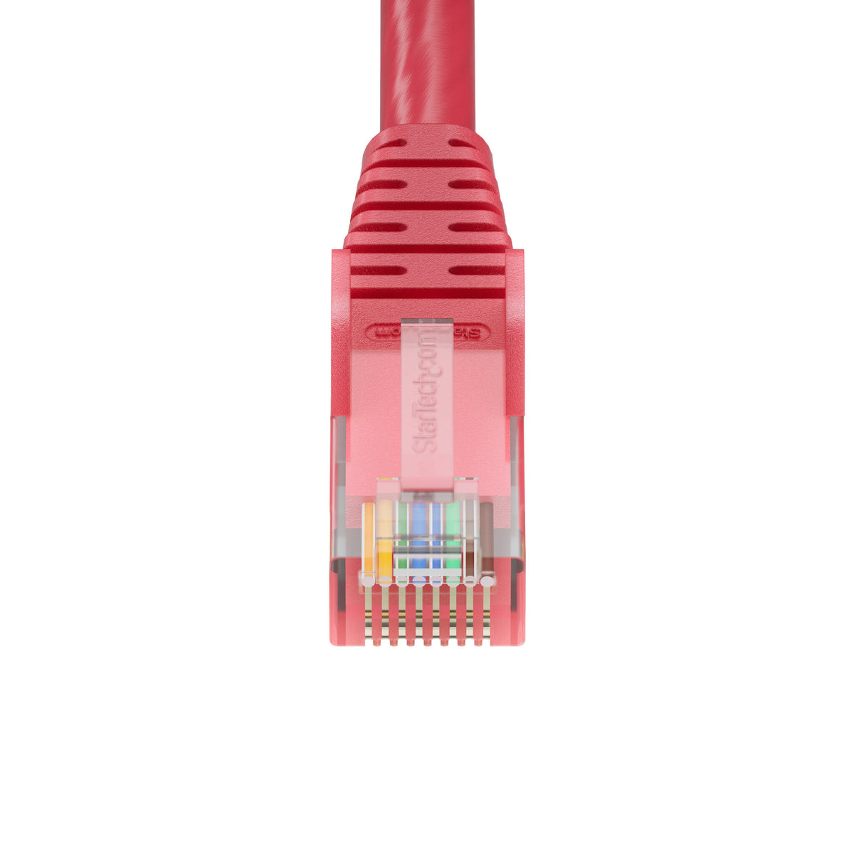 StarTech.com 2m Red Cat6 Ethernet Cable, Snagless, 100W PoE, UTP, 24AWG Pure Bare Copper Wire, RJ45 Network Patch Cord w/Strain Reliefs, Individually Tested