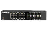 QNAP QSW-3216R-8S8T network switch Unmanaged L2 10G Ethernet (100/1000/10000) Black