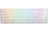 Ducky One3 Pure White SF keyboard Gaming USB UK English