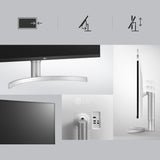 LG 32UN650K-W computer monitor 81.3 cm (32") 3840 x 2160 pixels 4K Ultra HD LED White