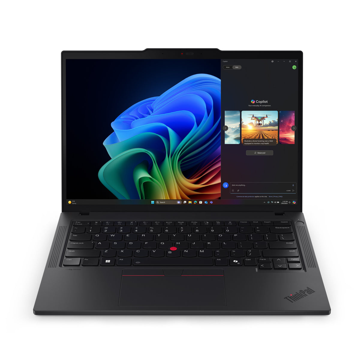 Lenovo ThinkPad T14 Gen 6 (AMD) Copilot+ PC AMD Ryzen AI 7 PRO 350 Laptop 35.6 cm (14") WUXGA 16 GB DDR5-SDRAM 512 GB SSD Wi-Fi 7 (802.11be) Windows 11 Pro Black English