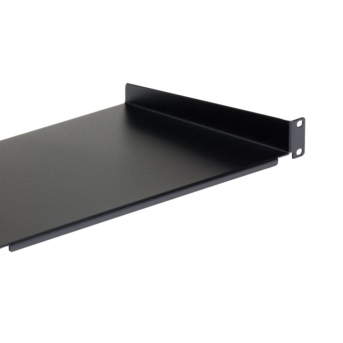 10in Rack Mount StarTech.com 1U Fixed Server Rack Mount Shelf - 10in Deep Steel Univer ...