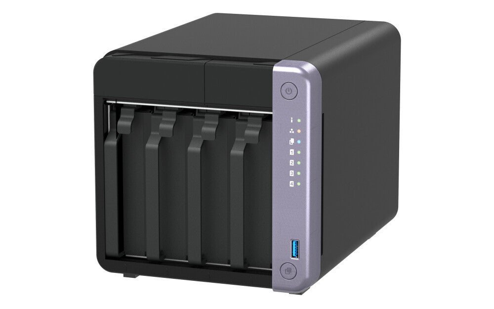 QNAP TS-432X-4G NAS/storage server Tower Alpine Alpine AL-524 4 GB DDR4 QNAP QTS Black