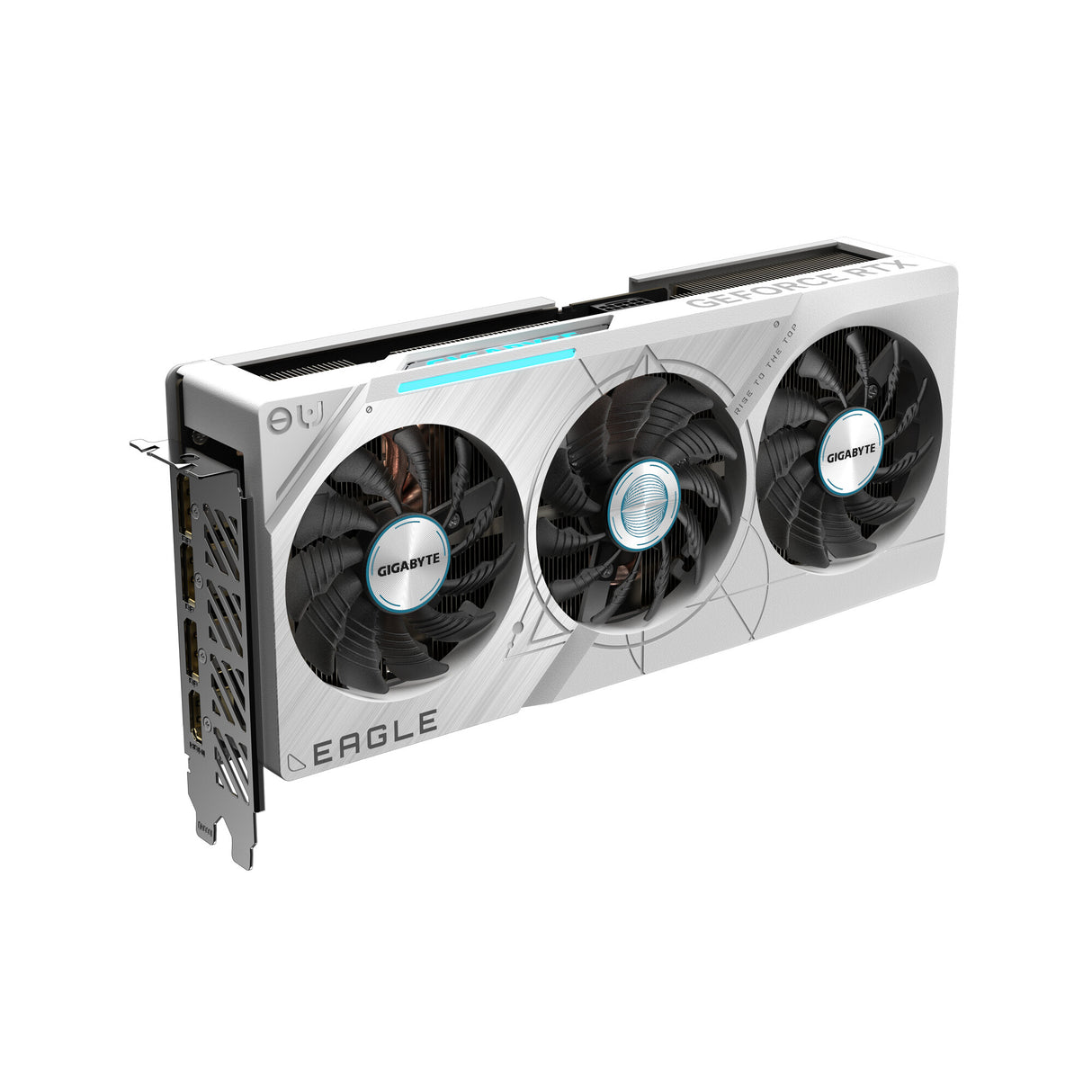 GIGABYTE GeForce RTX 4070 SUPER EAGLE OC ICE 12G Graphics Card - 12GB GDDR6X, 192bit, PCI-E 4.0, 2535MHz Core Clock, 3 x DisplayPort 1.4a, 1 x HDMI 2.1a, NVIDIA DLSS 3, GV-N407SEAGLEOC ICE-12GD