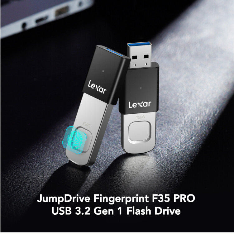 Lexar JumpDrive F35 PRO USB flash drive 128 GB USB Type-A 3.2 Gen 1 (3.1 Gen 1) Black, Silver