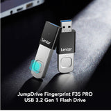 Lexar JumpDrive F35 PRO USB flash drive 128 GB USB Type-A 3.2 Gen 1 (3.1 Gen 1) Black, Silver