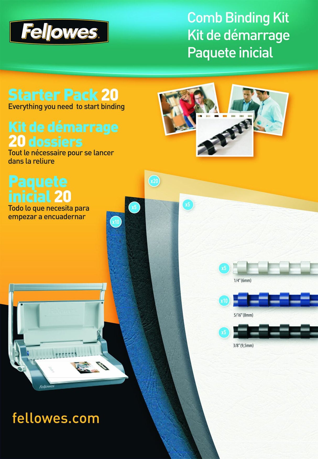 Fellowes 5371801 binding kit