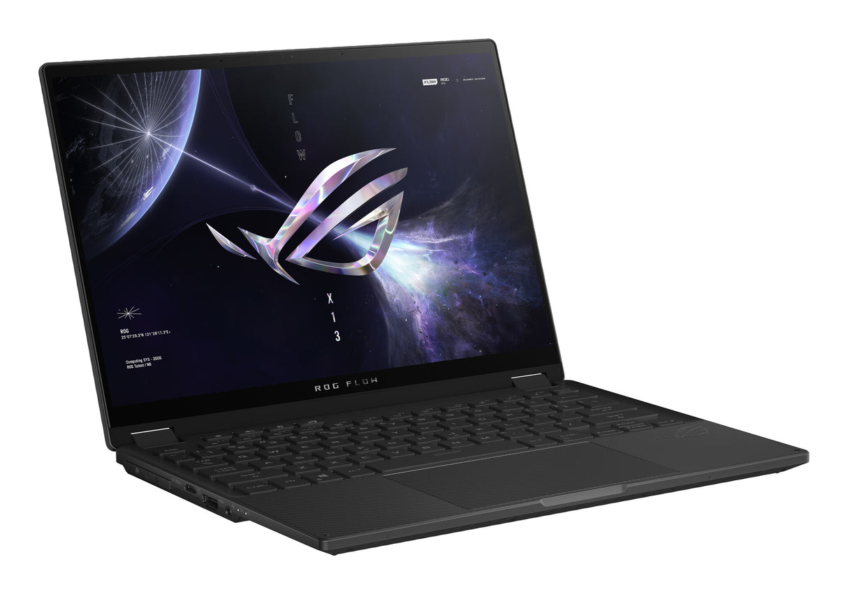 ASUS ROG Flow X13 GV302XU-MU010W AMD Ryzen™ 9 7940HS Hybrid (2-in-1) 34 cm (13.4") Touchscreen WQXGA 16 GB LPDDR5-SDRAM 1 TB SSD NVIDIA GeForce RTX 4050 Wi-Fi 6E (802.11ax) Windows 11 Home Black