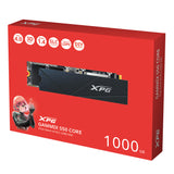 ADATA GAMMIX S50 CORE 1 TB M.2 PCI Express 4.0 NVMe 3D NAND