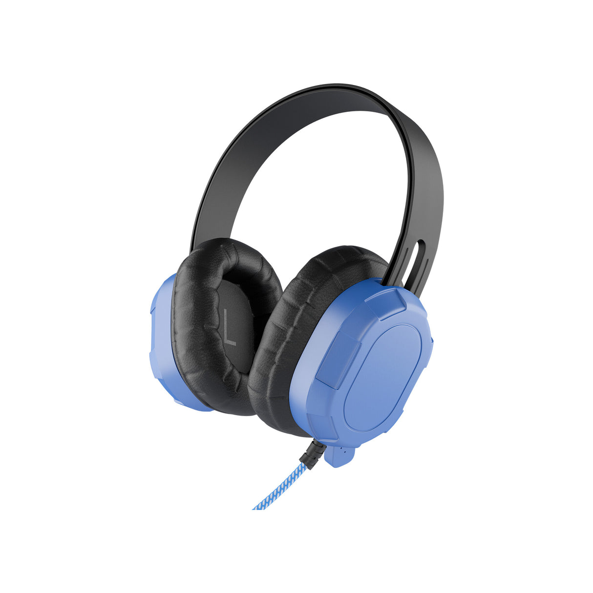 MAXCases Extreme Headset w/braided cable, inline volume control and built-in microphone w/3.5mm Connector