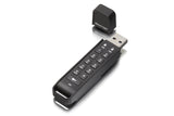 iStorage datAshur Personal2 256-bit 8GB USB 3.0 secure encrypted flash drive IS-FL-DAP3-B-8