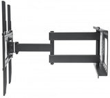 Manhattan Wall Mount for TV & Monitors (Full Motion), For screens 32" to 55", VESA compatability: all between 200x200mm and 400x400mm - check the dimensions of the four mounting holes on back of screen to ensure it fits, Max 50kg, Black, Bracket, Lifetime
