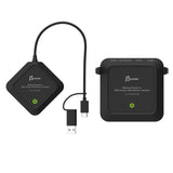 j5create JVW120 Wireless Extender for USB™ Cameras / Microphones / Speakers, Black