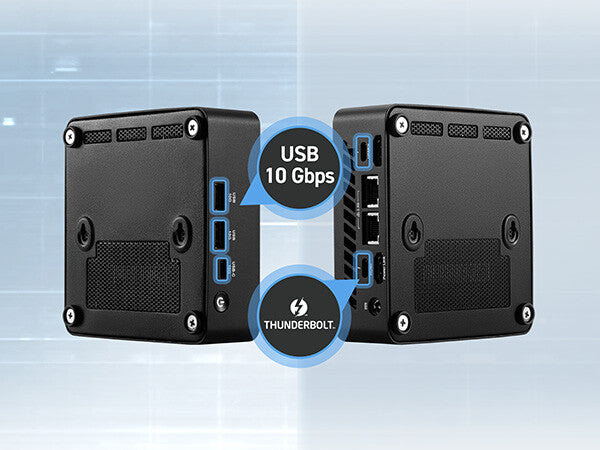 MSI Cubi NUC AI 1UMG Intel Core Ultra 7 155H (14th Gen - Core Ultra Series 1), Barebone, NUC, SFF, Mini Computer, HTPC, (NO RAM, NO Storage, NO OS), Intel Graphics/DDR5/Dual ThunderBolt 4/Dual HDMI/Dual LAN/WiFi 6E/BT 5.3/VESA - NUC AI 1UMG i7 155H BB