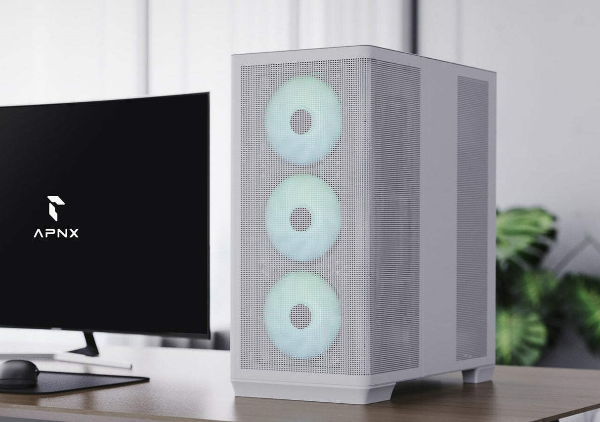 APNX APCM-CR01043.21 computer case Midi Tower White