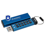 Kingston Technology IronKey 128GB Keypad 200, FIPS 140-3 Lvl 3 AES-256 Hardware Encrypted