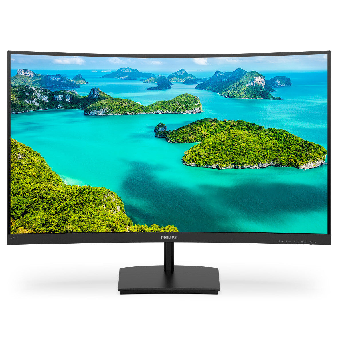 Philips E Line 271E1SCA/00 computer monitor 68.6 cm (27") 1920 x 1080 pixels Full HD LCD Black