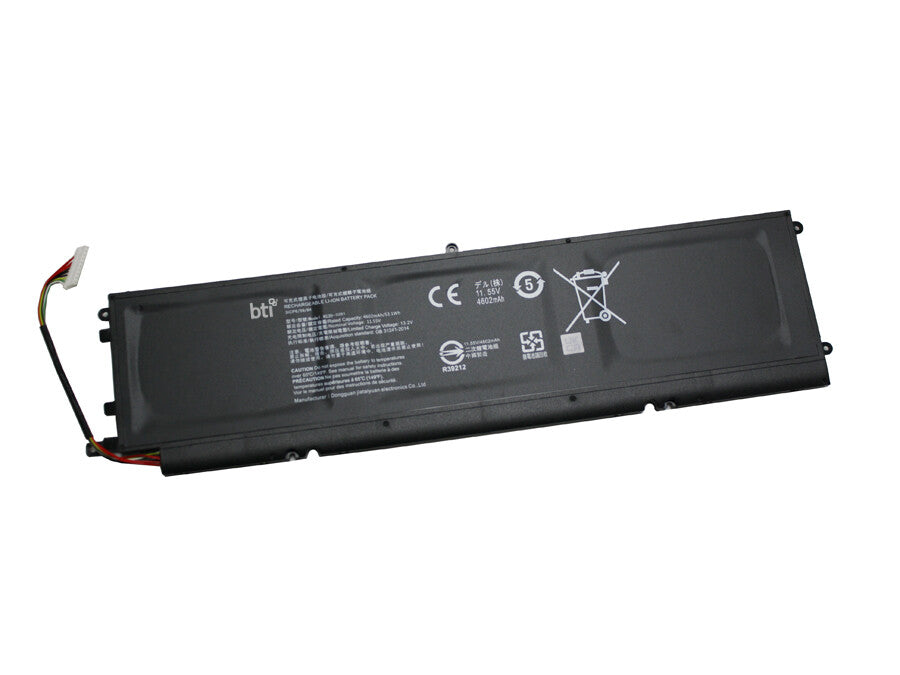 BTI RC30-028102 compatible 53.1Wh 3-cell battery for RAZER BLADE STEALTH 13 2018 13 2019 13 2020 RZ09-0281