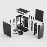 Fractal Design Define One Dark Solid Midi Tower Black
