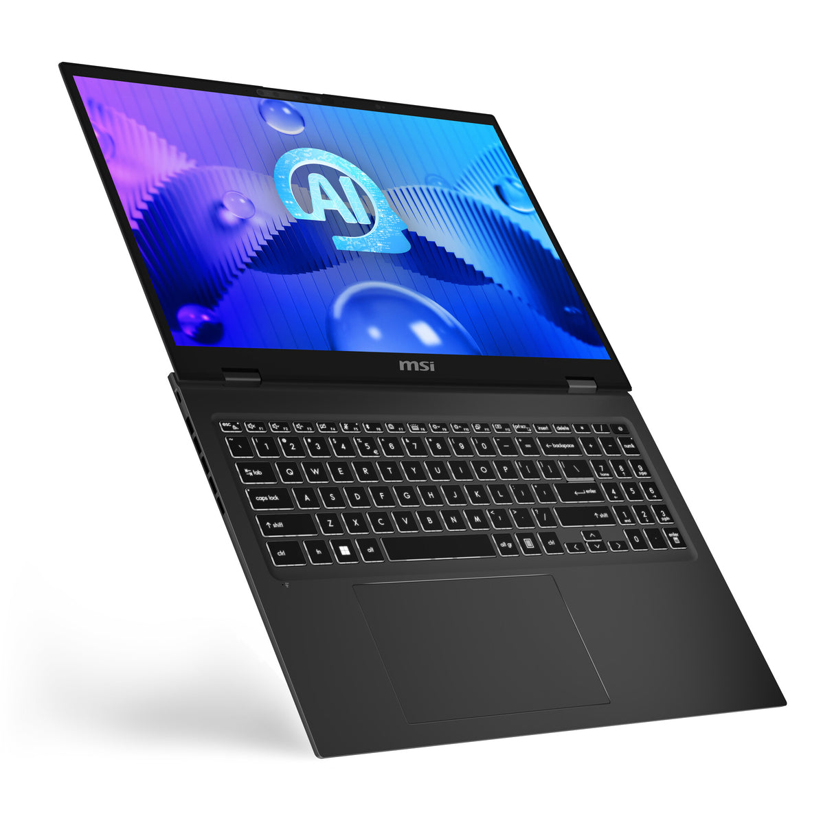 MSI Prestige 16 AI Studio B1VFG-034UK Intel Core Ultra 7 155H Laptop 40.6 cm (16") Quad HD+ 32 GB LPDDR5-SDRAM 1 TB SSD NVIDIA GeForce RTX 4060 Wi-Fi 7 (802.11be) Windows 11 Home Advanced Grey